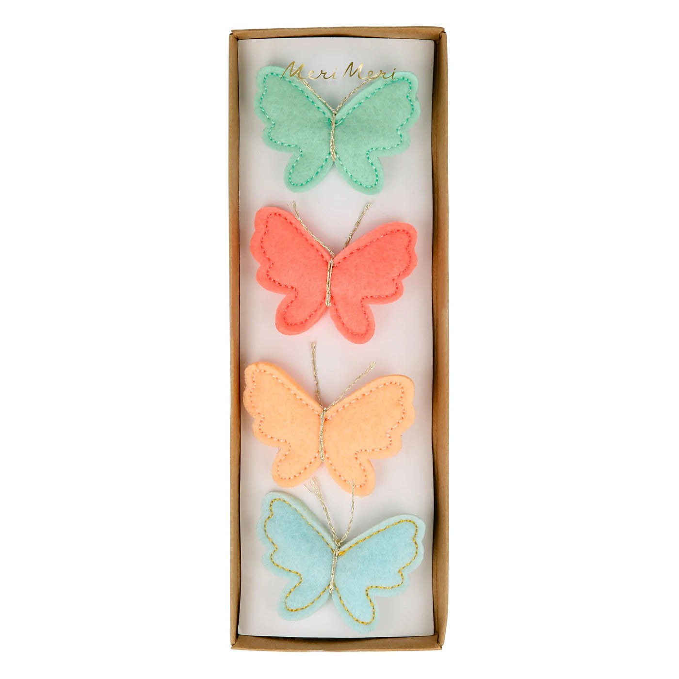 Felt Butterfly Clips