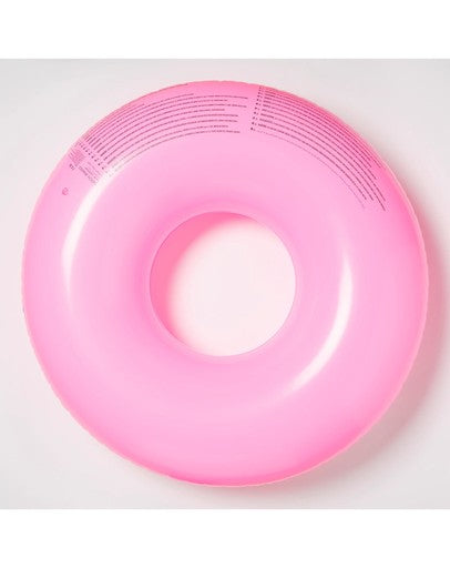 Pool Ring - Glossy Neon Pink