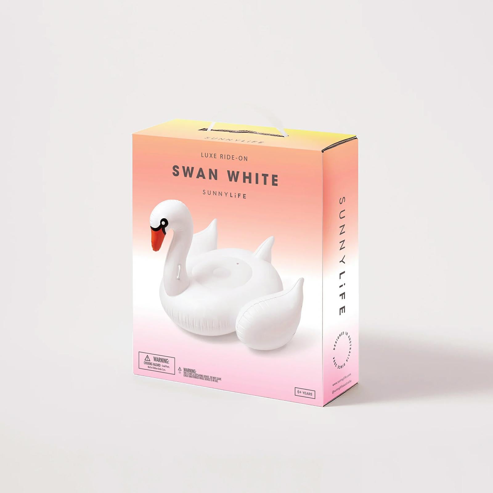 Luxe Ride On Swan