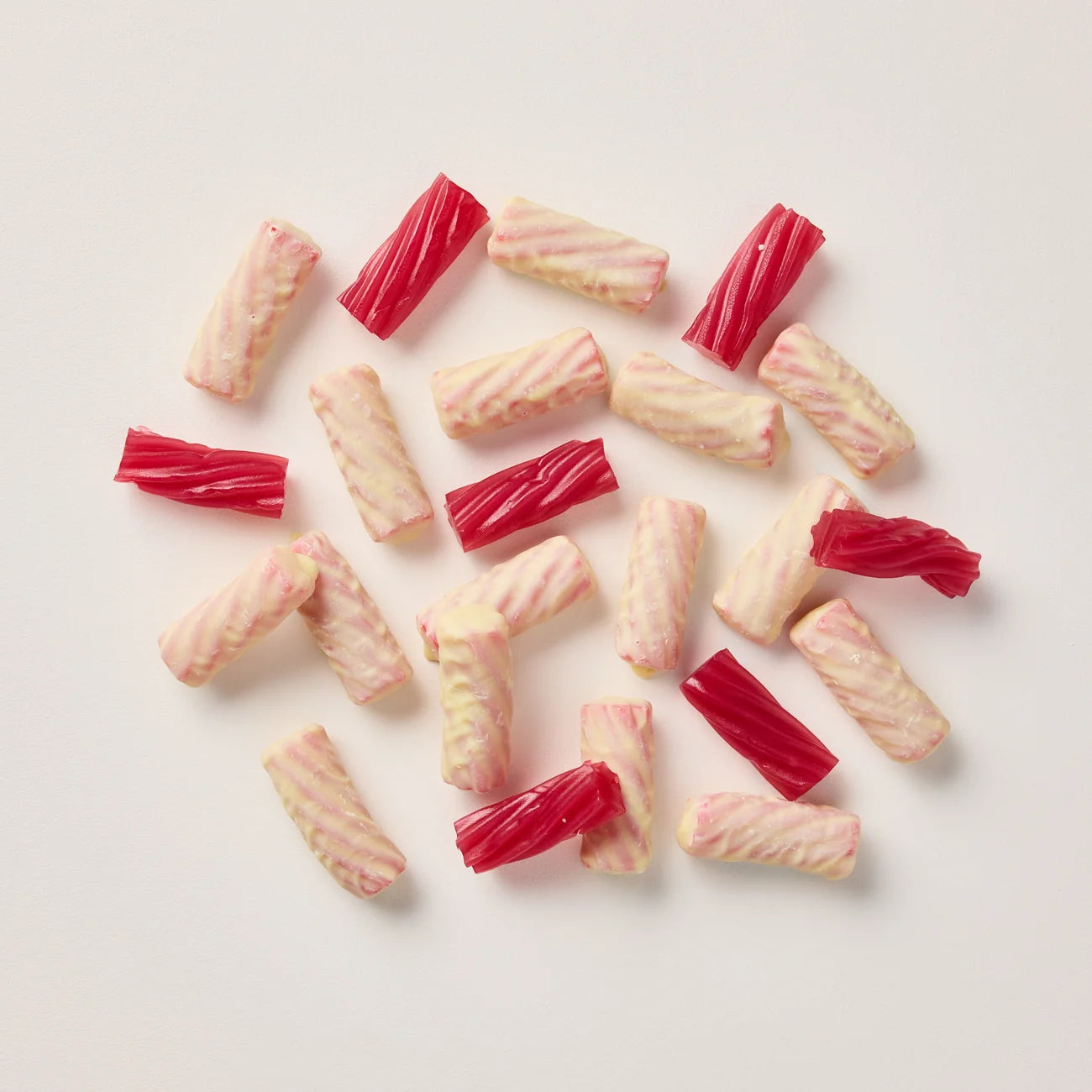 White Chocolate Strawberry Twists