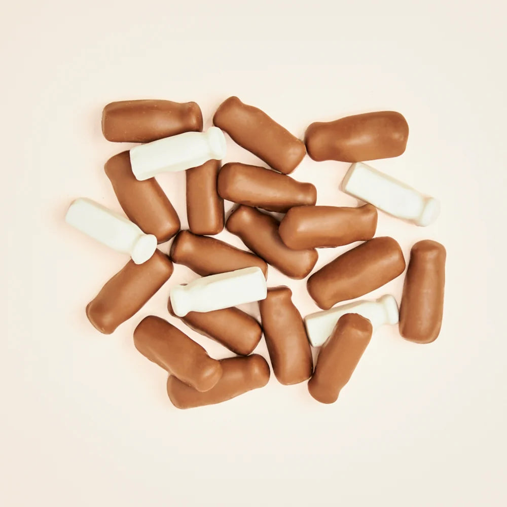 Milk Chocolate Milk Bottles