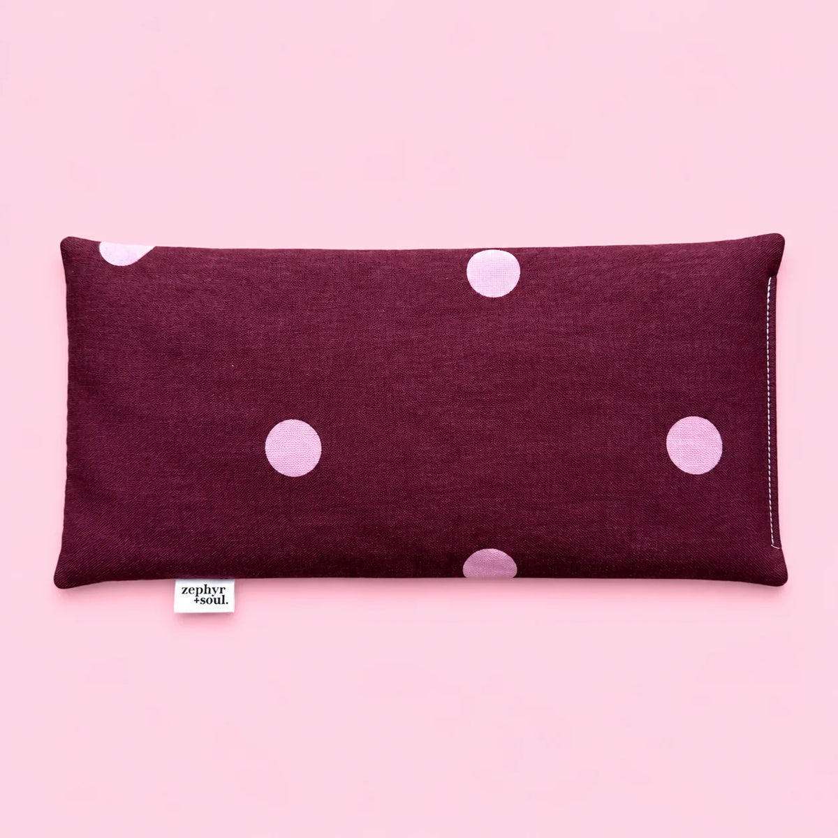Maroon + Pink Spots - Standard Heat Pack