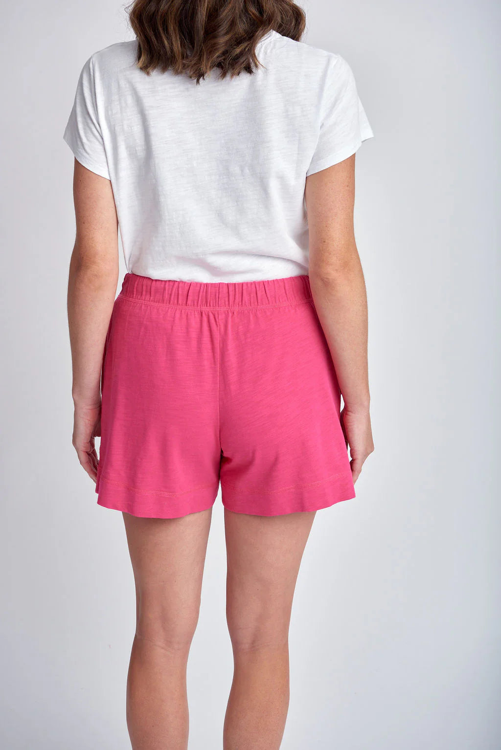 CPS Cotton Trackie shorts - Raspberry