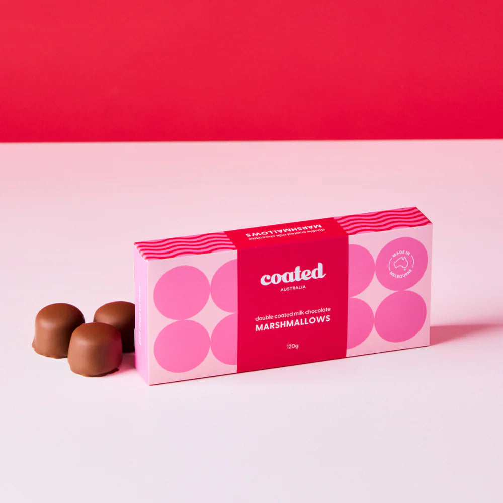 Milk Chocolate Marshmallows (Double Coated)