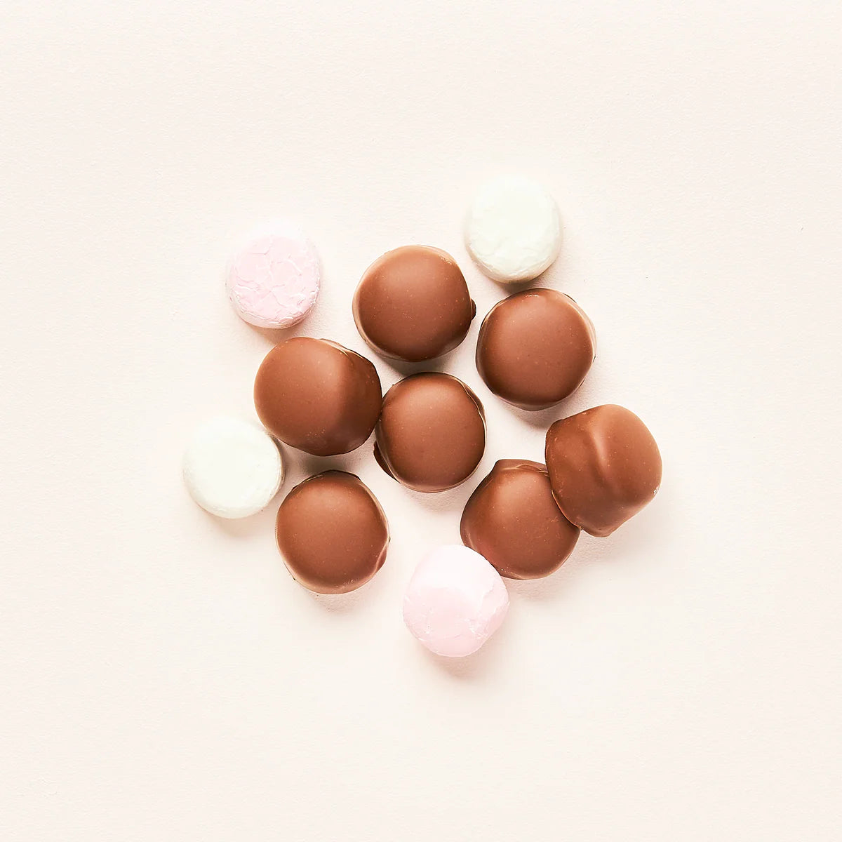 Milk Chocolate Marshmallows (Double Coated)