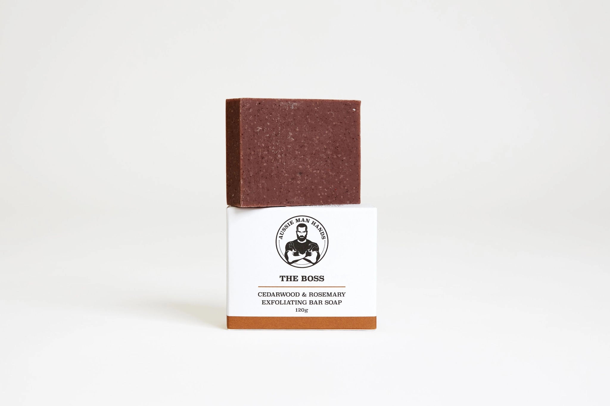 The BOSS / Exfoliating Natural Soap Bar 120gms