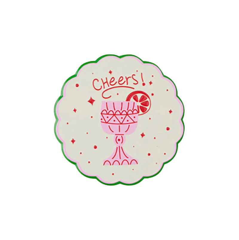 Cocktail Ceramic Coaster – Assorted Designs