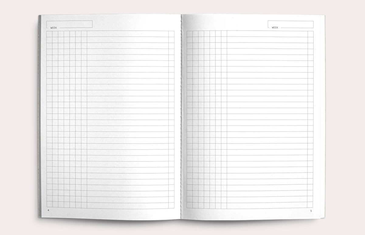 Running List Weekly Planner