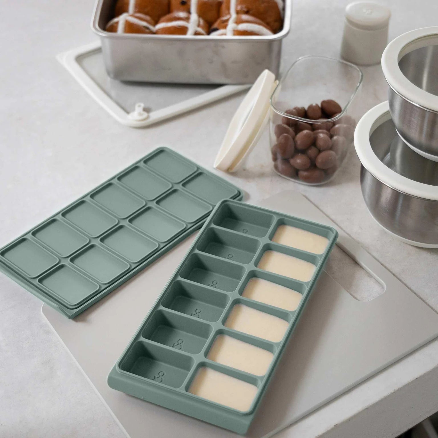 12 Portion Silicone Freezer Tray | 25ml -