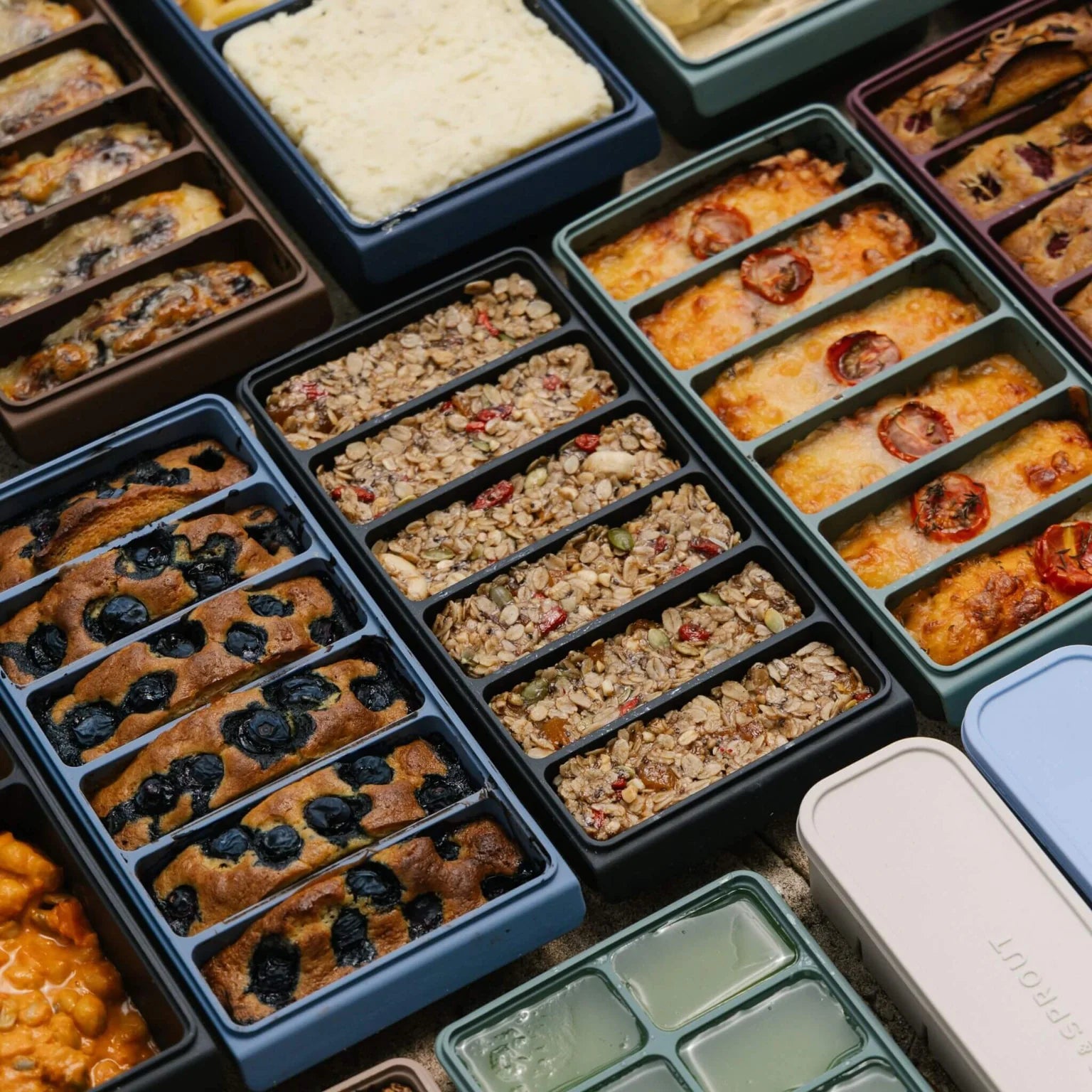 Seed & Sprout 6 Portion Silicone Freezer Tray | 100ml