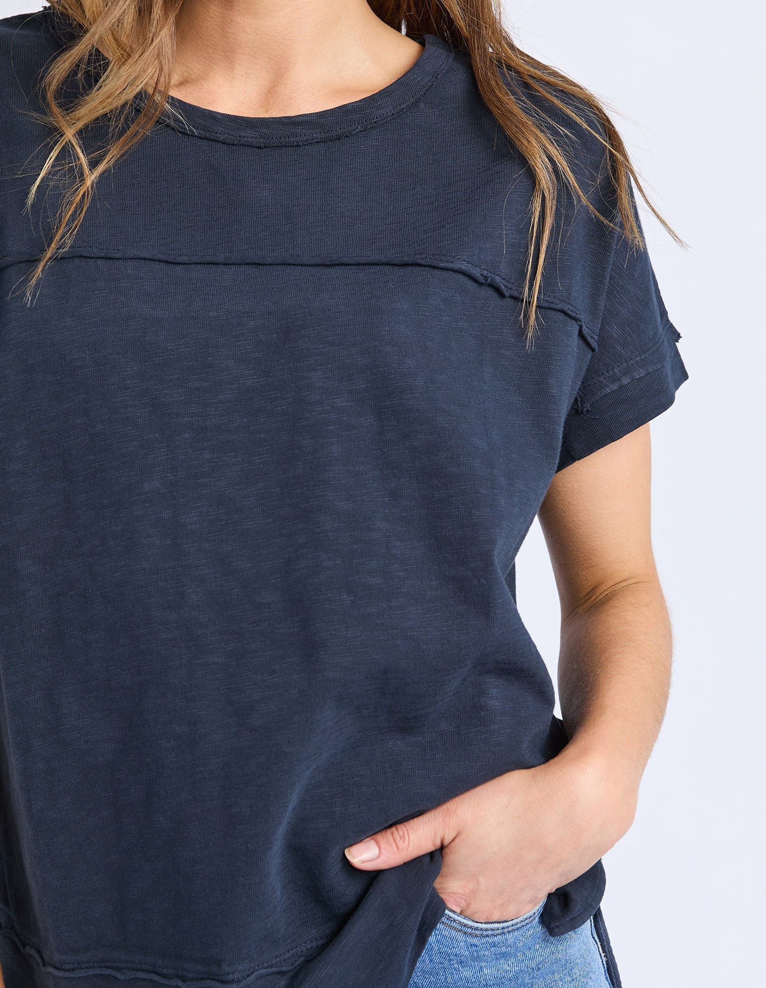 Foxwood Allison Tee Dark Saphire