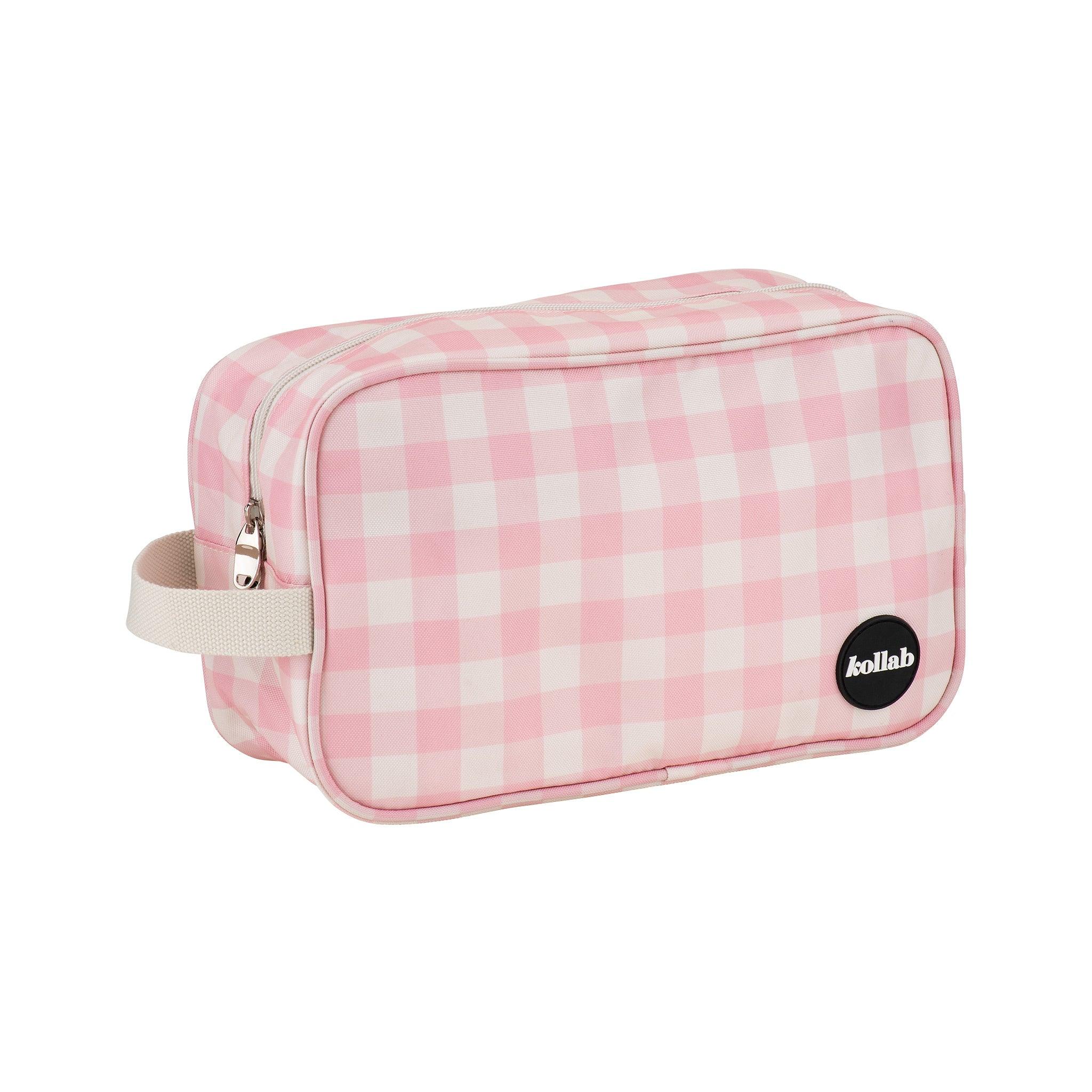 Travel Bag - Candy Pink Check