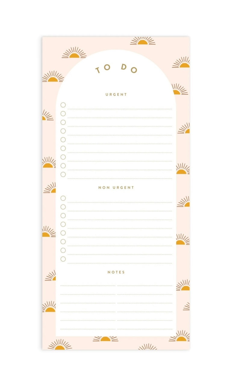 Suns DL To Do Magnet Notepad