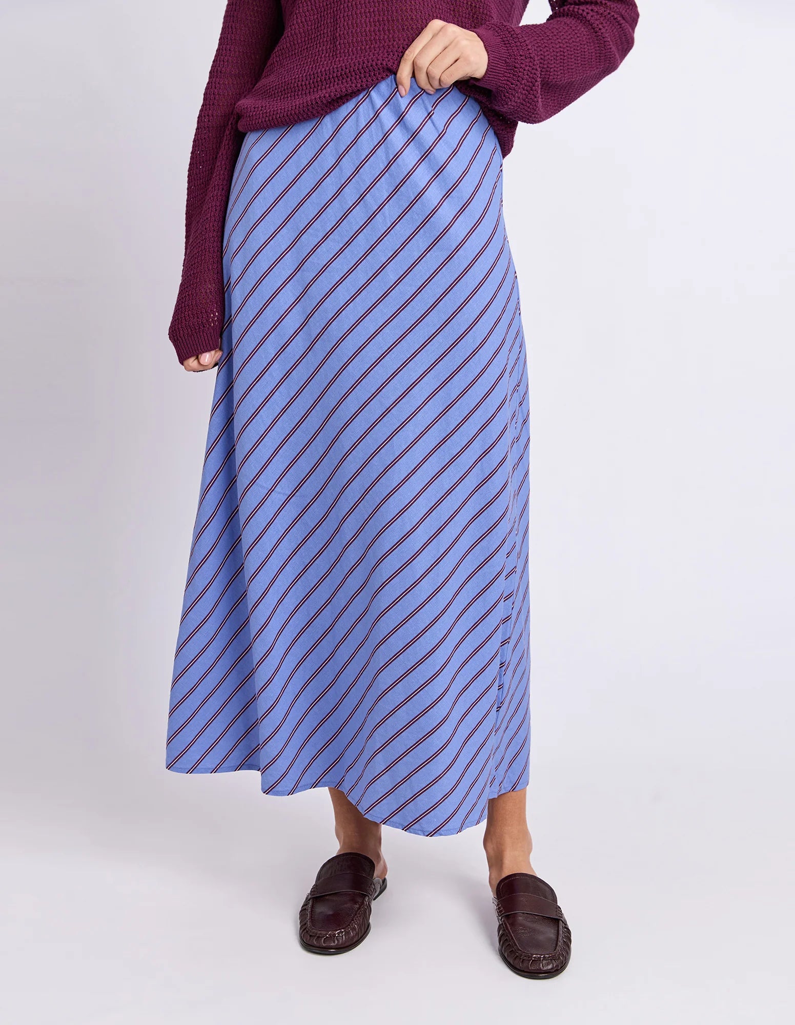 Foxwood Alba Skirt Cornflower Blue