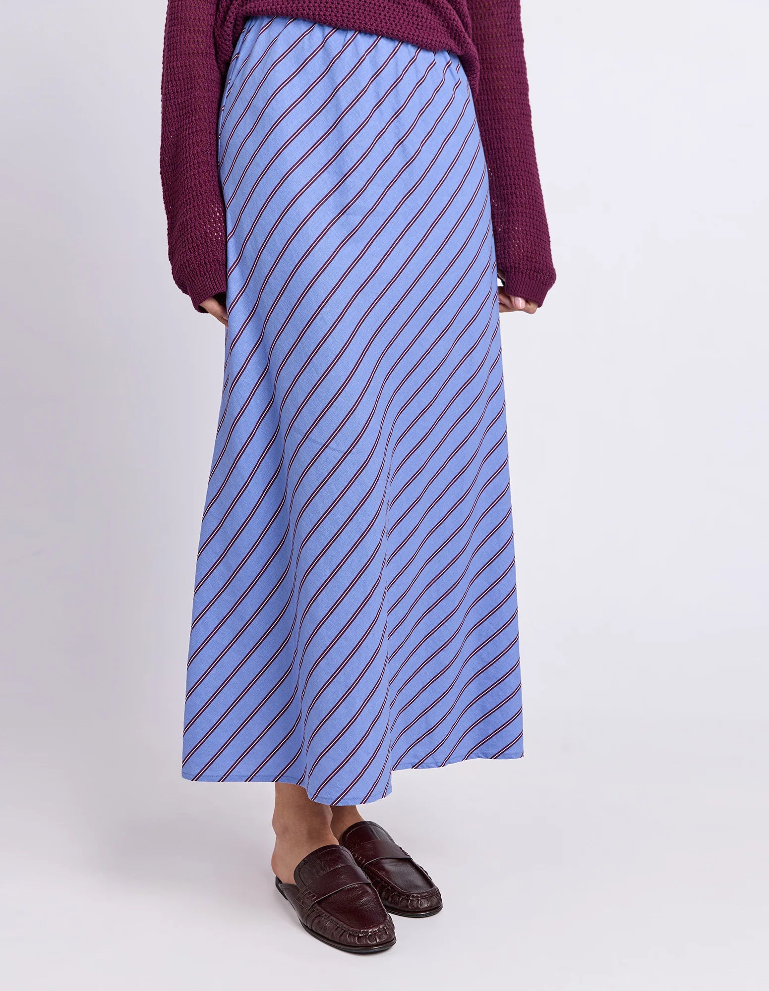 Foxwood Alba Skirt Cornflower Blue