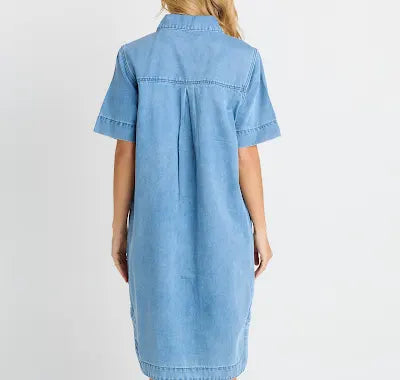 Dawson Denim Dress - Blue Medium