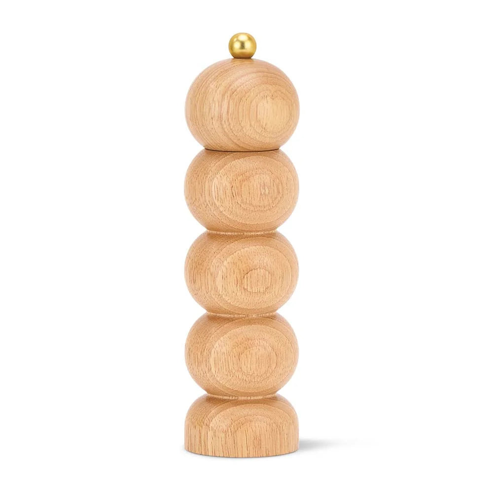 Annabel Trends Orb Salt & Pepper Mill - Natural