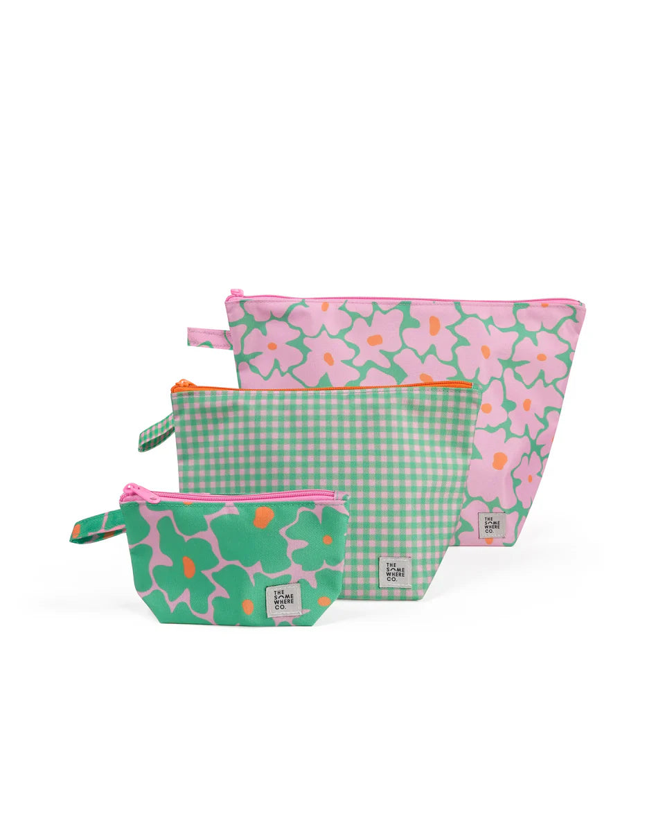 Blossum Handy Pouch Trio