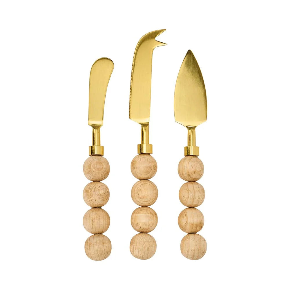 Annabel Trends Orb Cheese Knife Set - 3pc - Natural