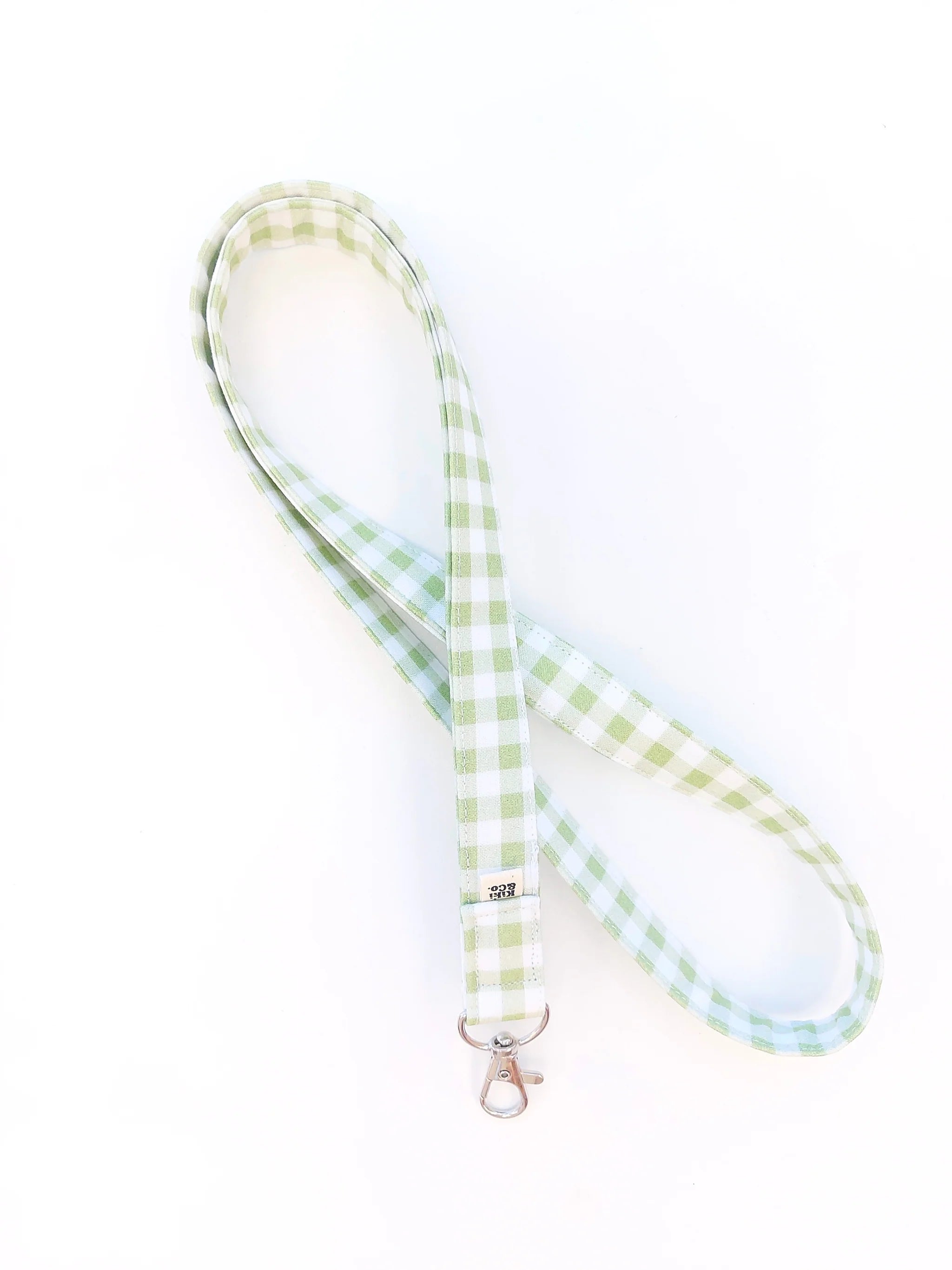 Lanyard - Matcha Gingham