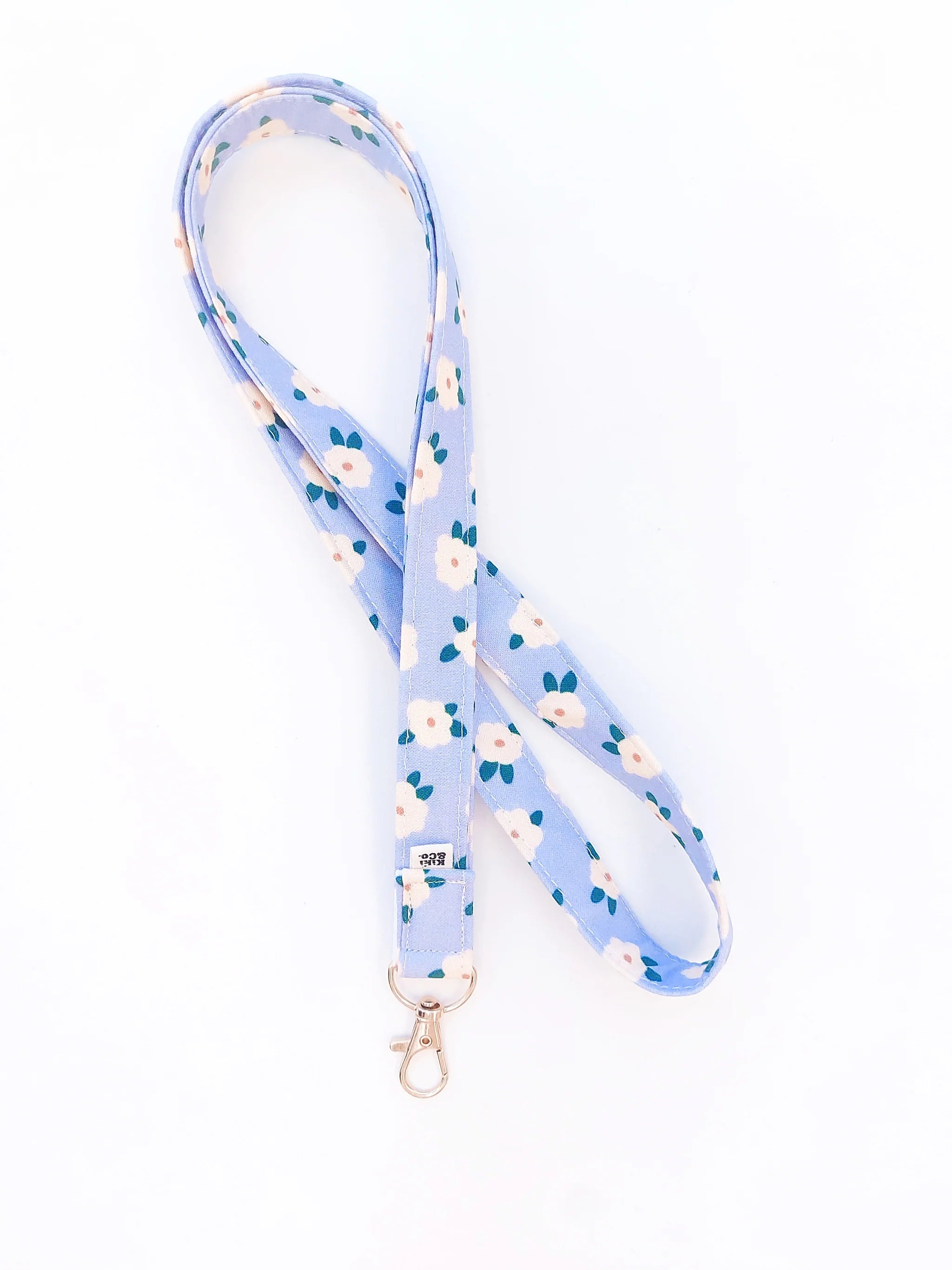 Lanyard - Blue Daisy