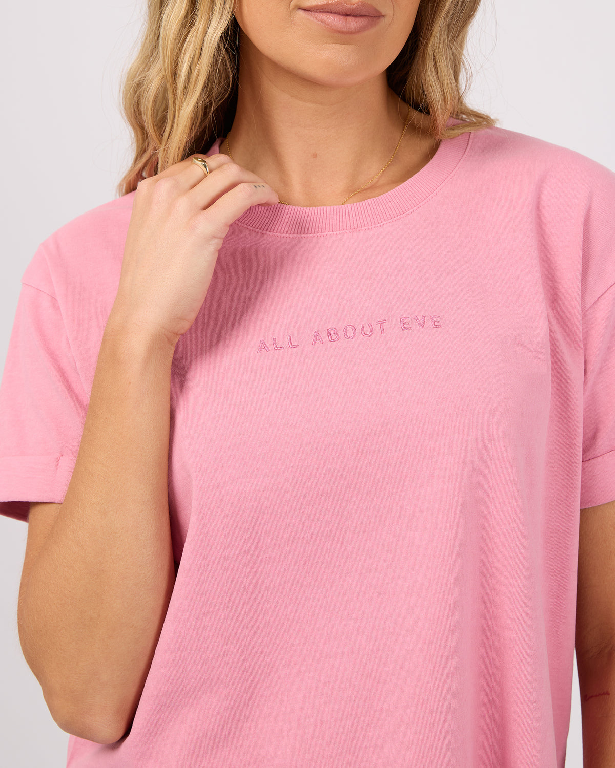 AAE WASHED TEE ORCHID