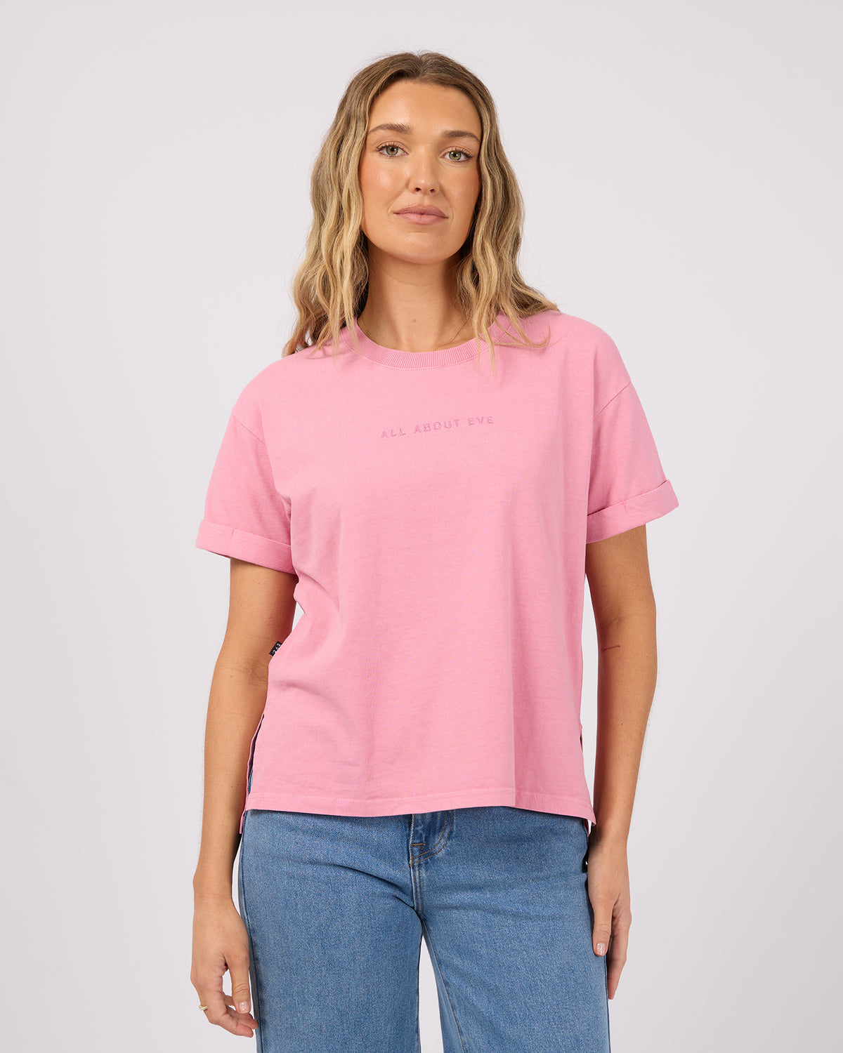 AAE WASHED TEE ORCHID