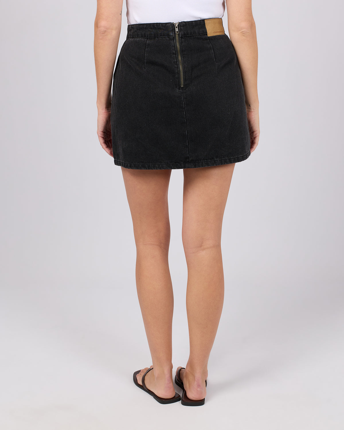 BECCA SKIRT WASHED BLACK