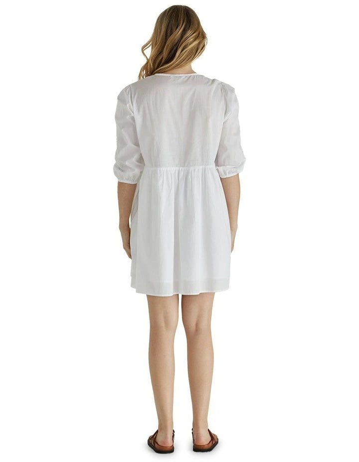 Rata Dress in White