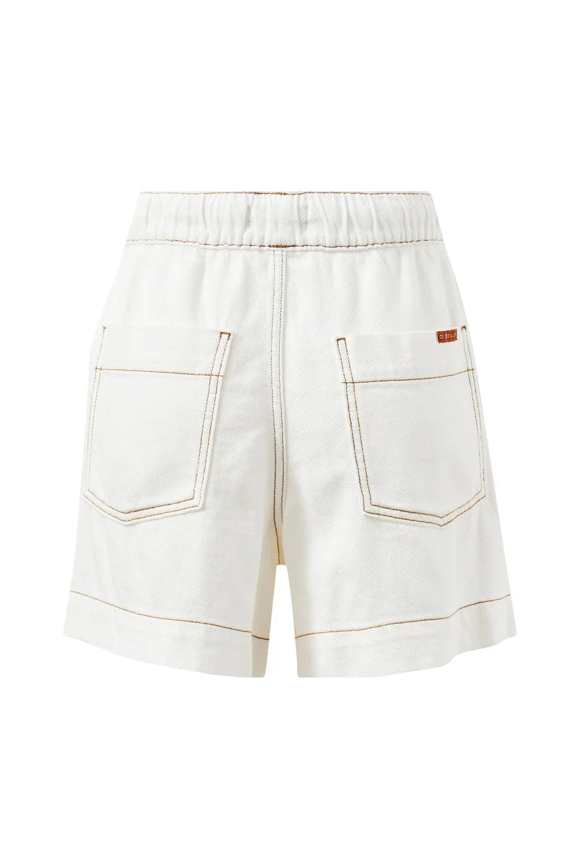 Darcy Relaxed Everyday Short - New Ecru