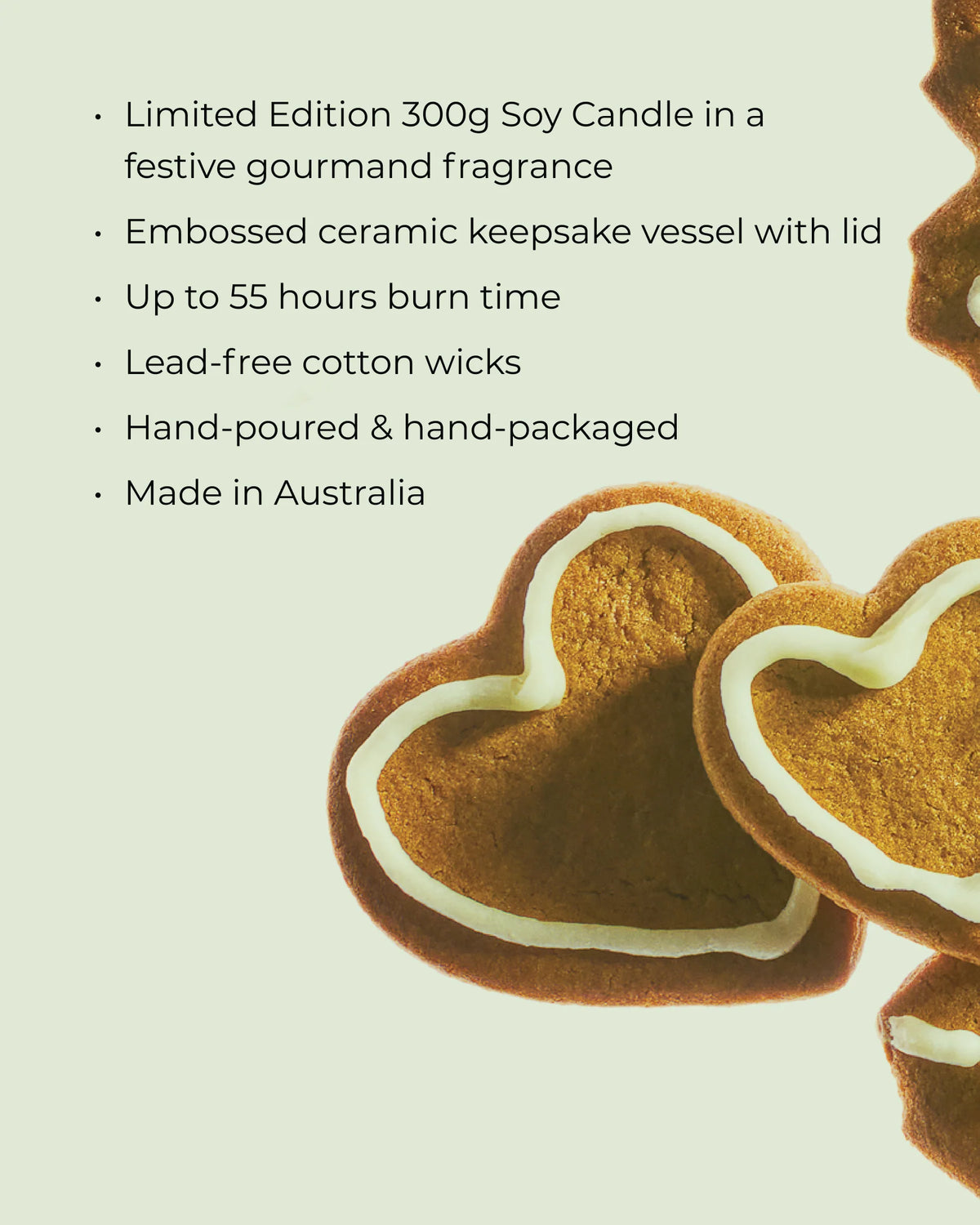 Circa - GINGERBREAD COOKIES Soy Candle 300g