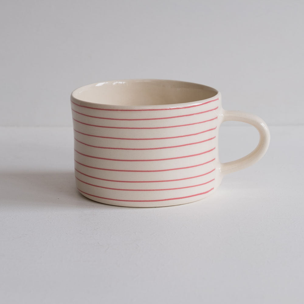 Musango Mug - Horizontal stripe  - Rose