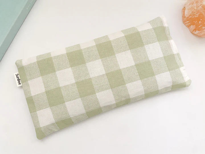 Small Heat Pack - Green Gingham