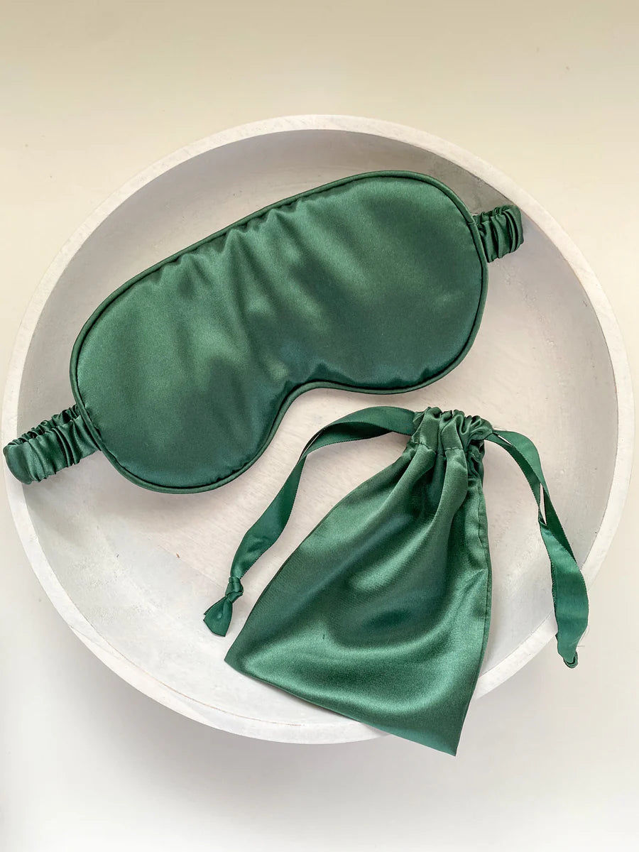 Eye Mask - Forest Green