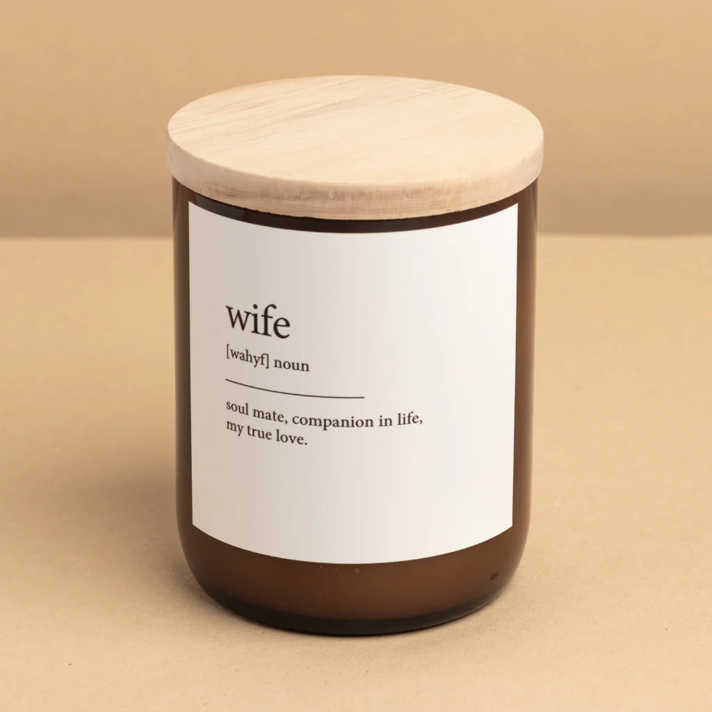 Dictionary Meaning Candle - wife
