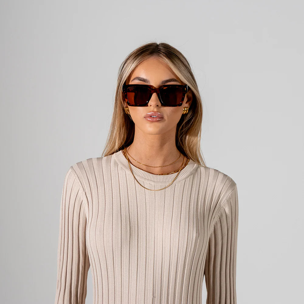 RHODES - Tortoise Brown