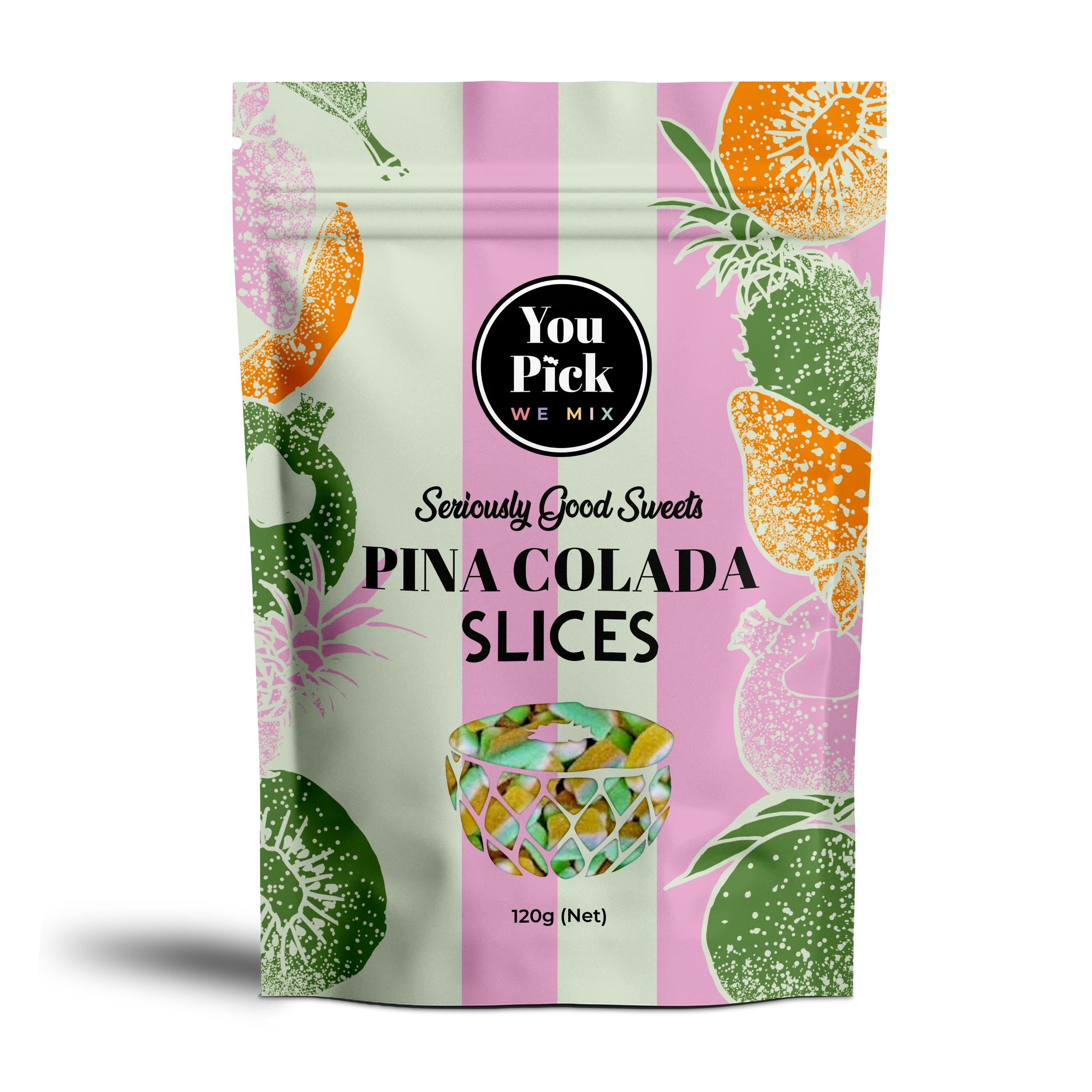 Pina Colada Slices 100g | Fruity Range