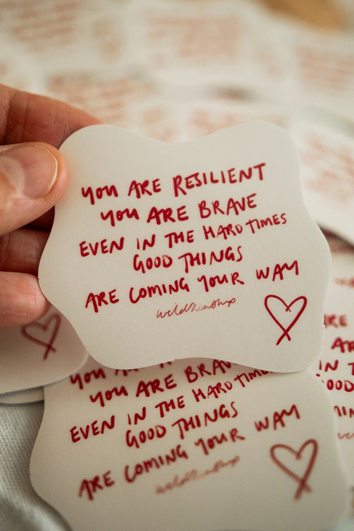 'You Are Resilient' Sticker
