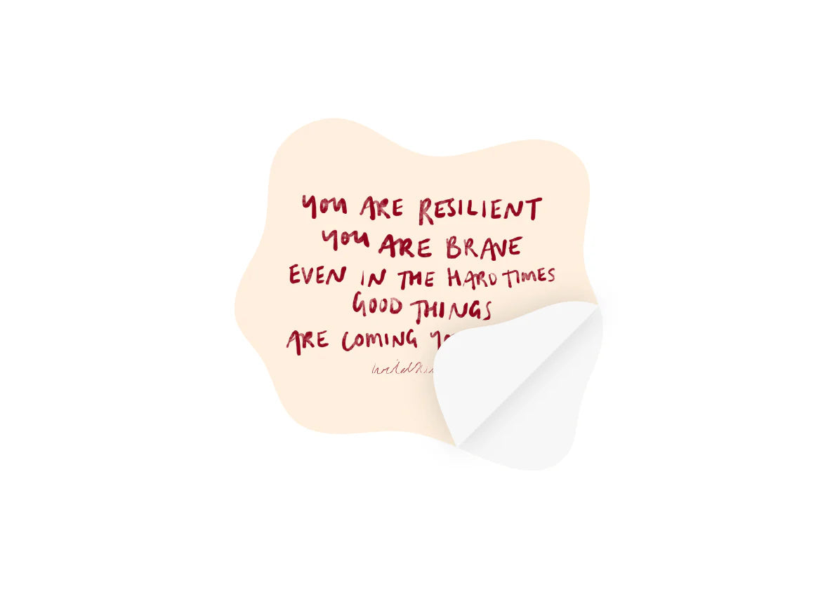 'You Are Resilient' Sticker