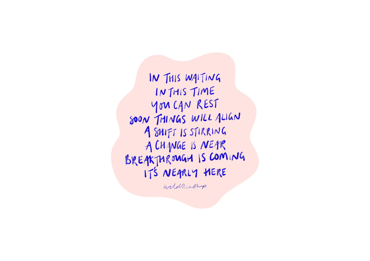 'In This Waiting' Sticker