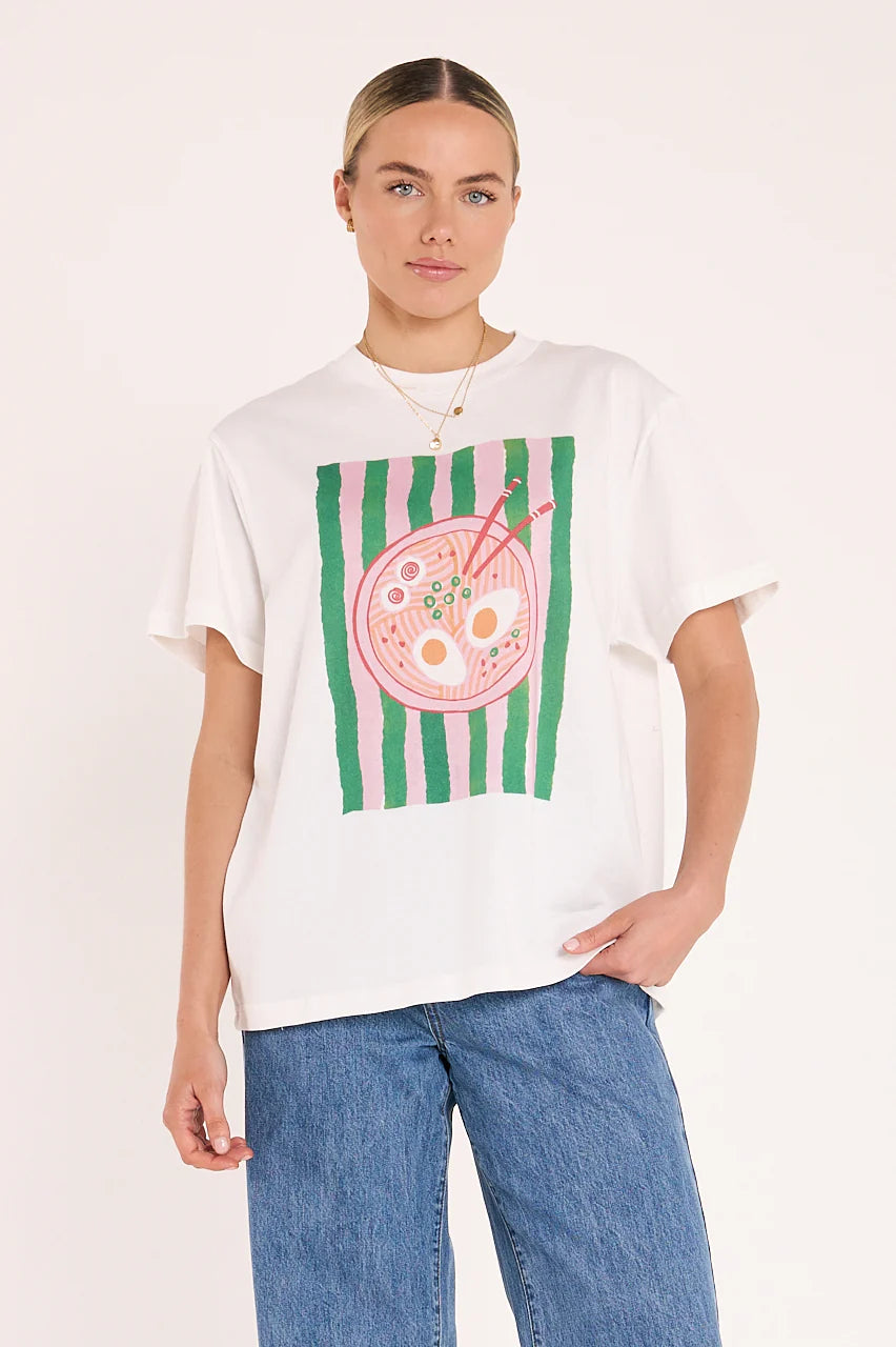 Ramen Graphic Tee - White