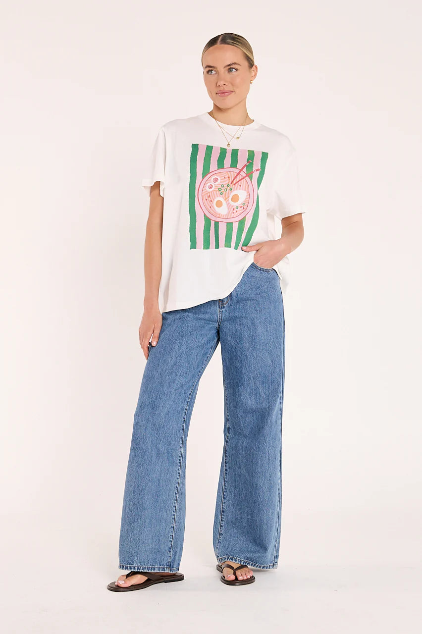 Ramen Graphic Tee - White