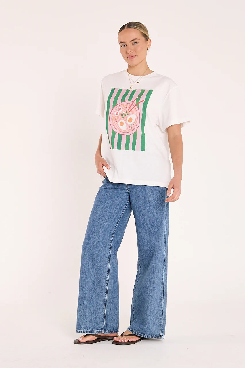 Ramen Graphic Tee - White