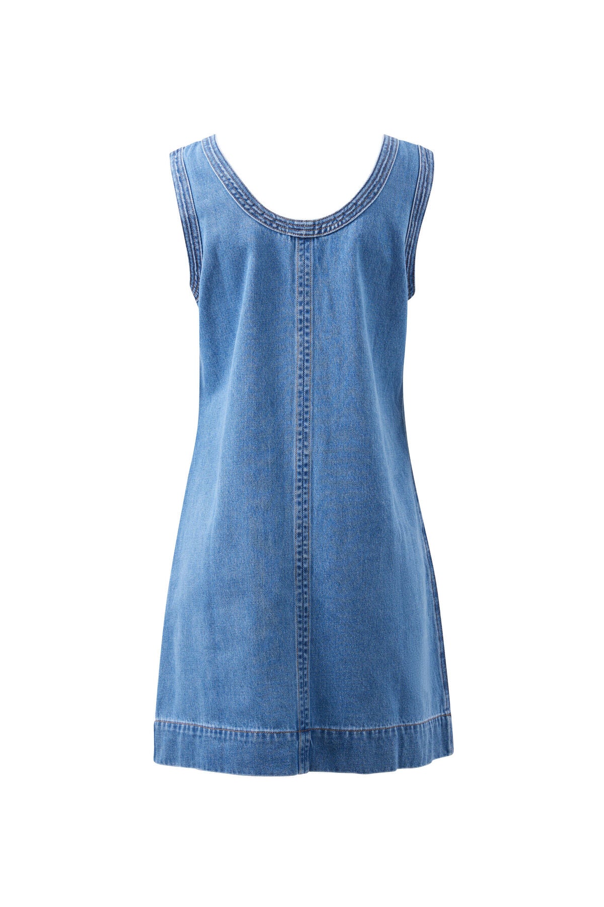 Sunny Denim Tank Dress