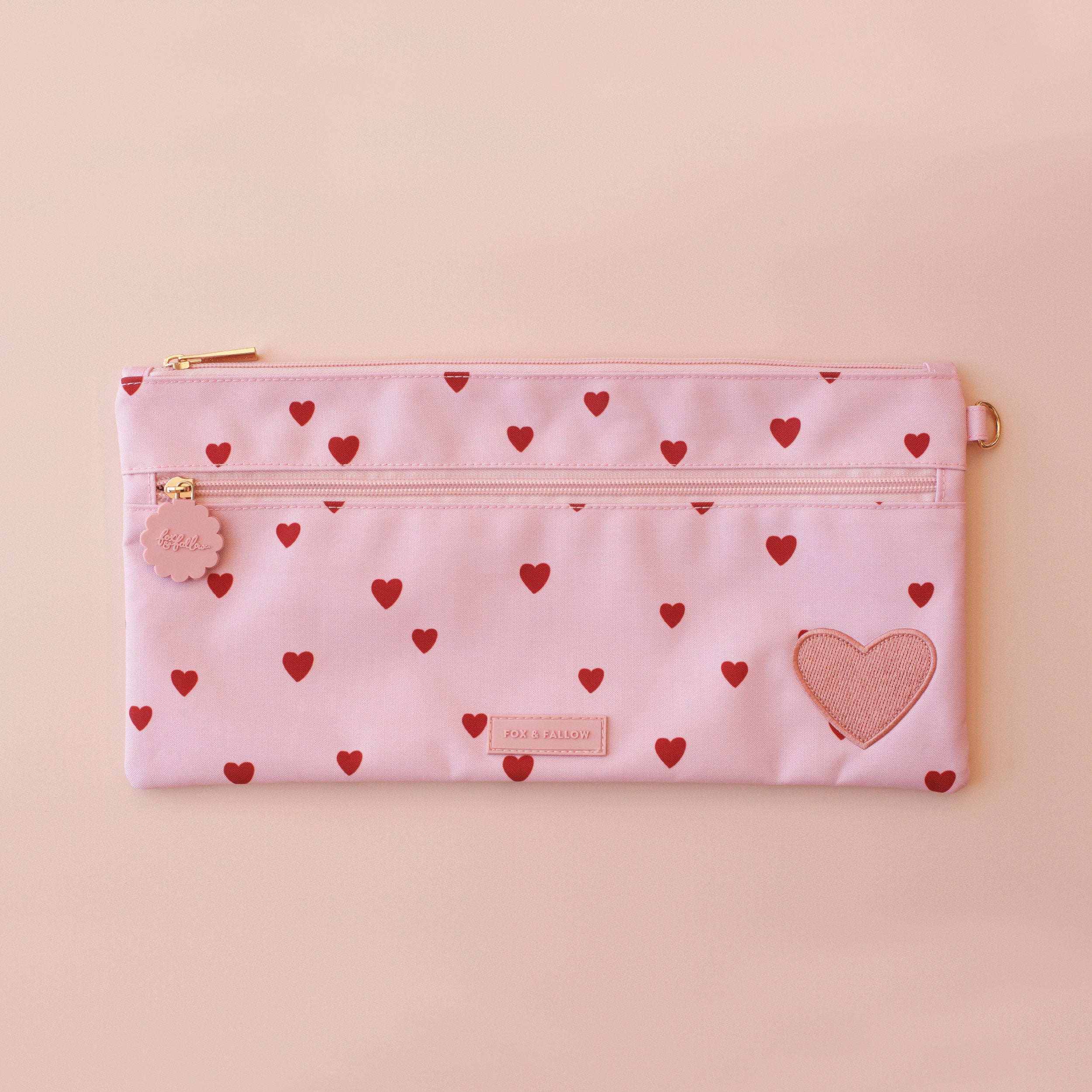 Little Hearts Large Pencil Case