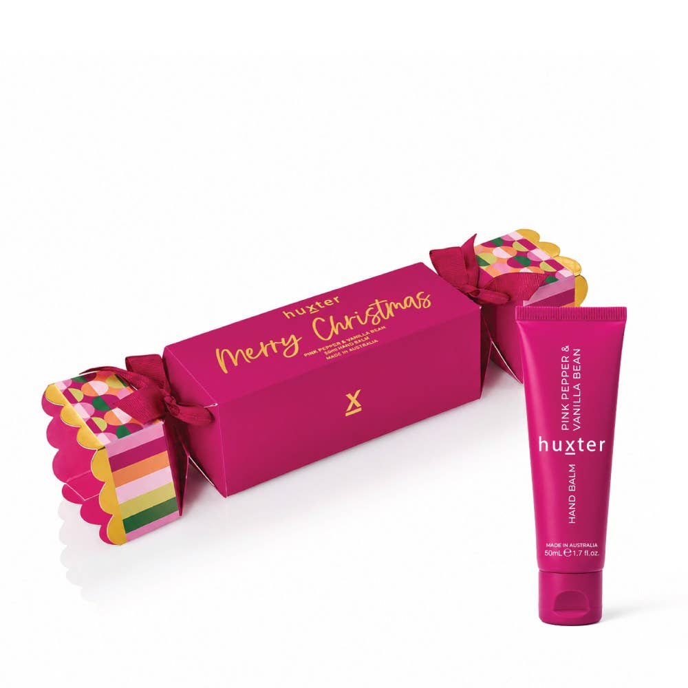 50ml Hand Balm Bon Bon - Adorned Xmas - Pink Pepper & Vanilla Bean
