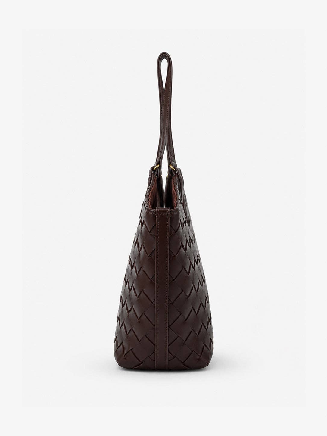 The Everyday Woven Brown Tote Bag