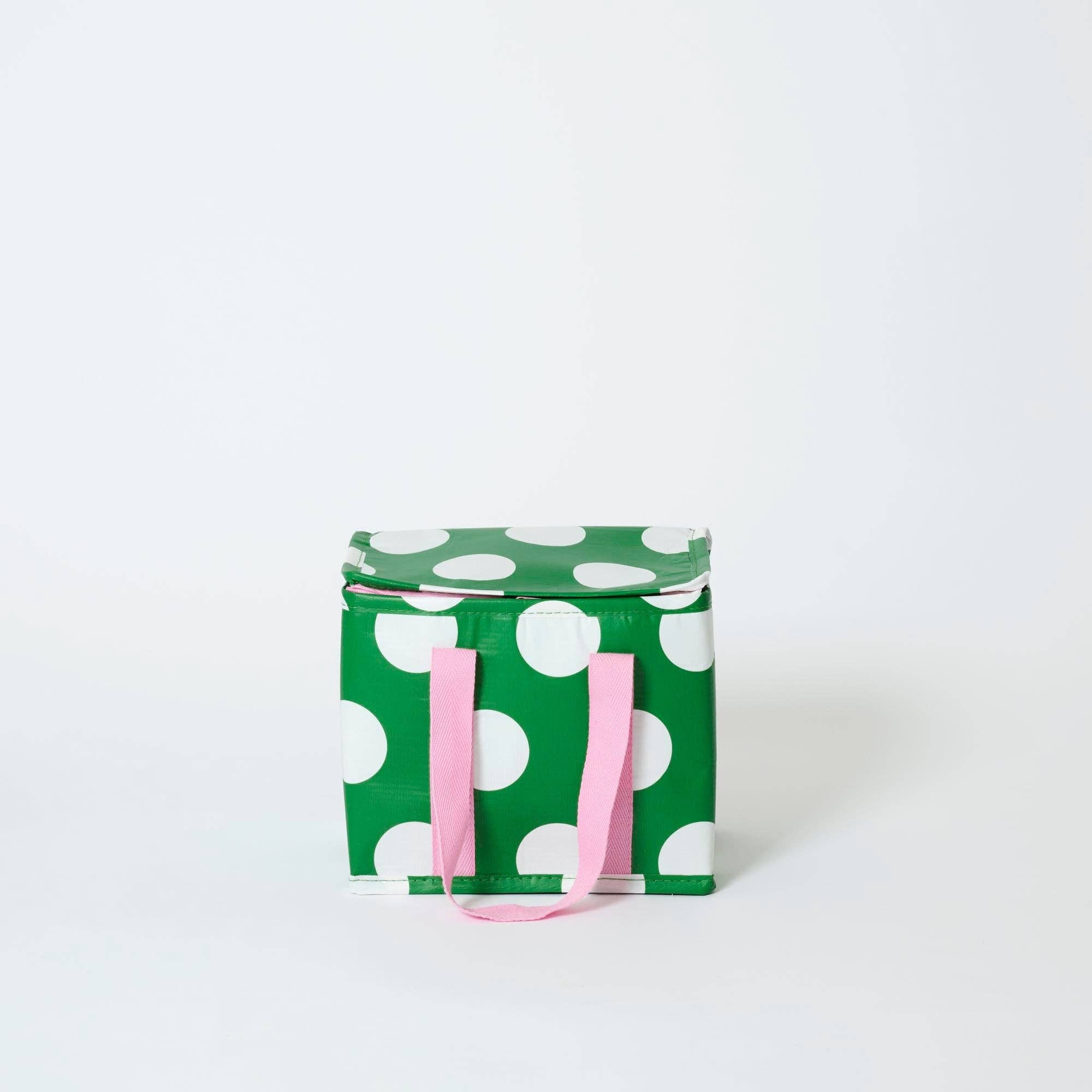 Mini Insulated Tote – Polka Dot