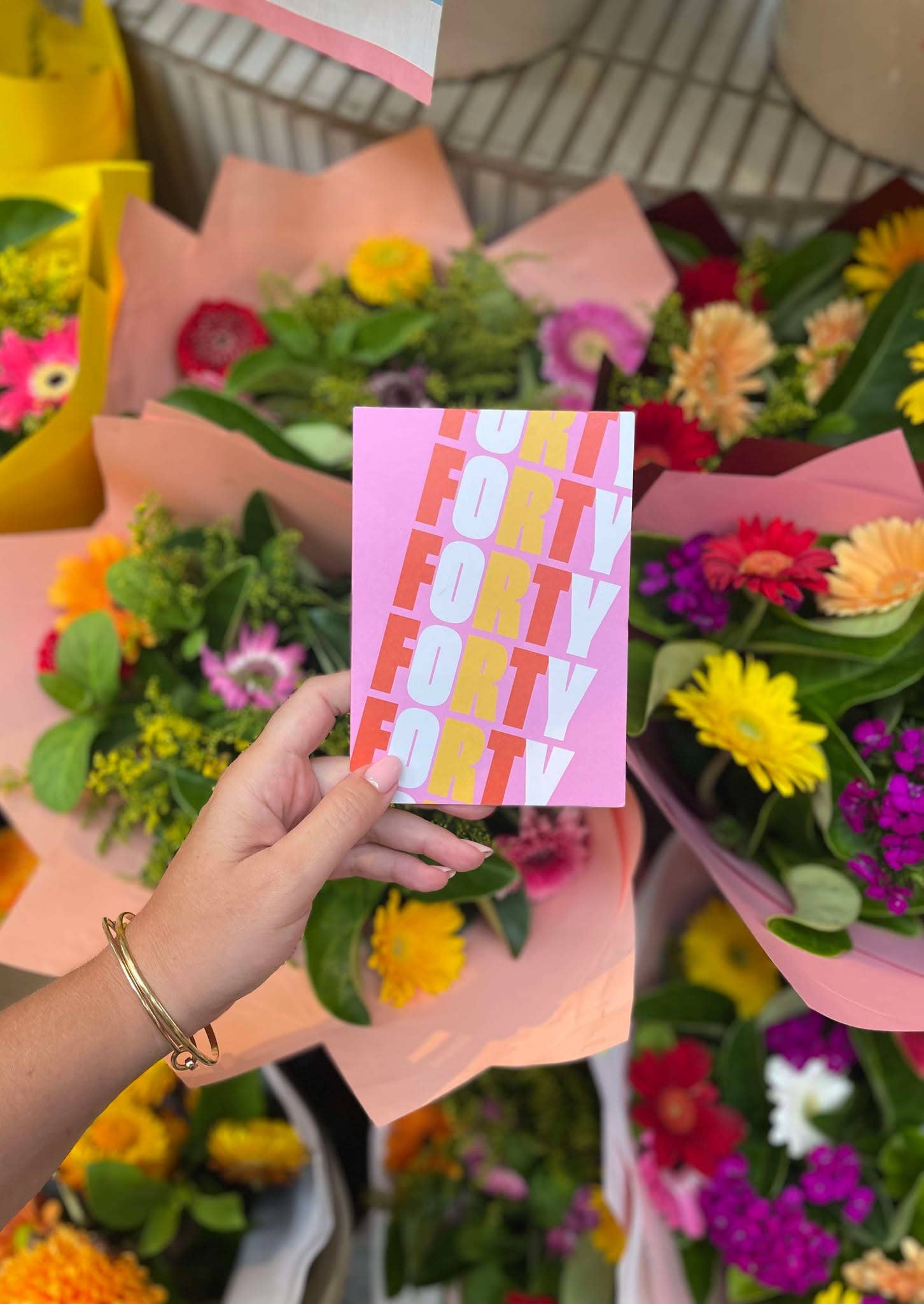 Forty - Age Milestone Birthday Card