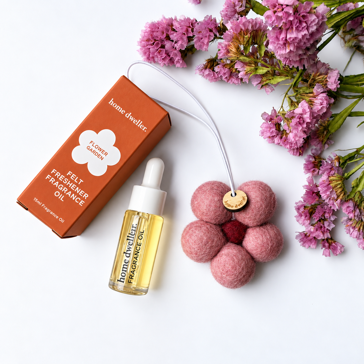 Scented Your Way Felt Freshener - Pink Flower